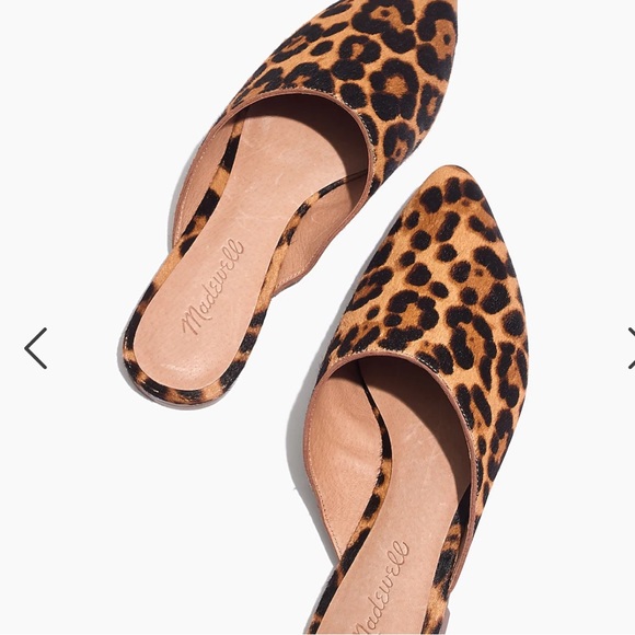 Madewell Shoes - Madewell the Remi Mule in Leopard Calf Hair size 7.5 NWT